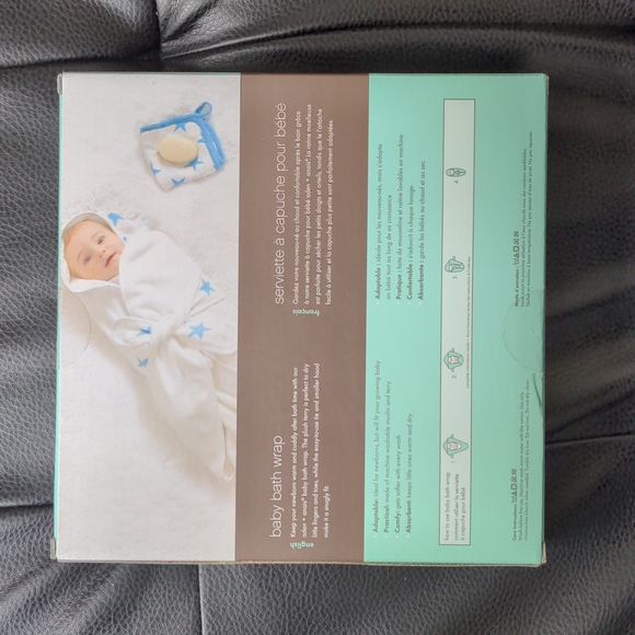 NWT 👶 Aden + Anais baby bath wrap - Picture 2 of 2